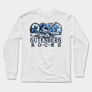 The Ultimate Book Nerd Tee - Gutenberg Rocks Long Sleeve T-Shirt